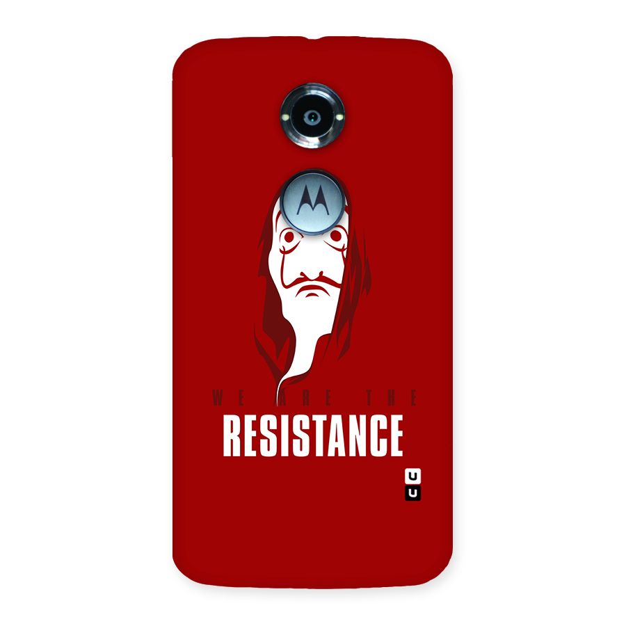 We Are Resistance Back Case for Moto X 2nd Gen