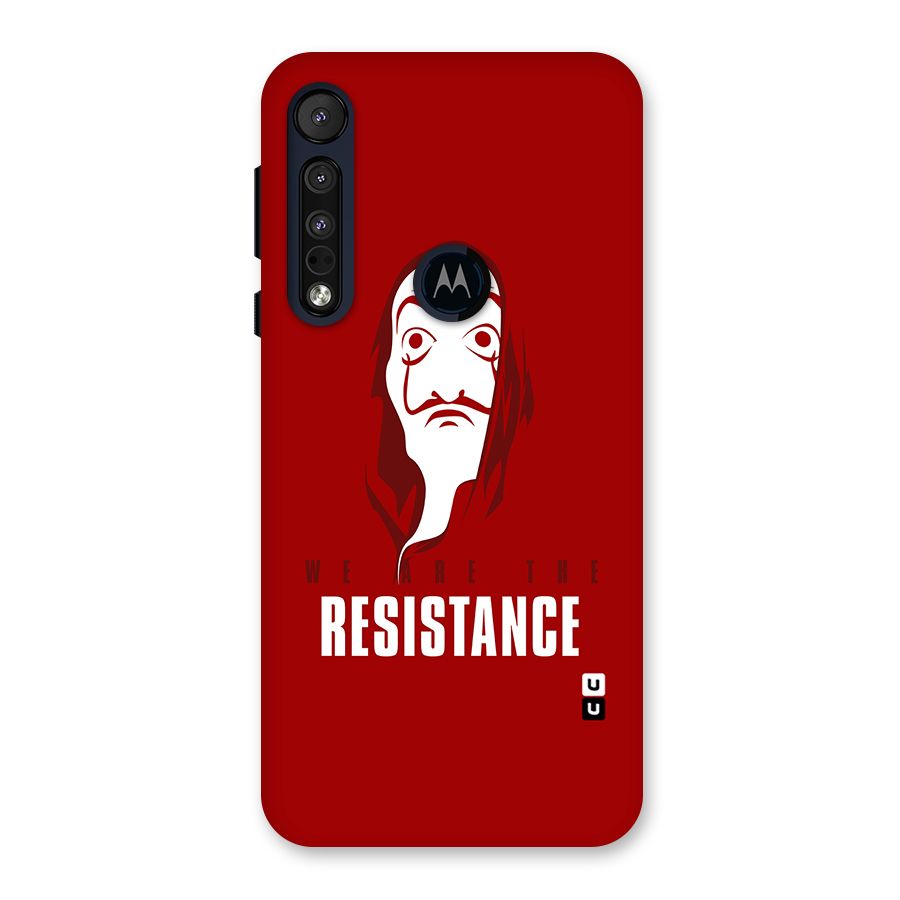 We Are Resistance Back Case for Motorola One Macro