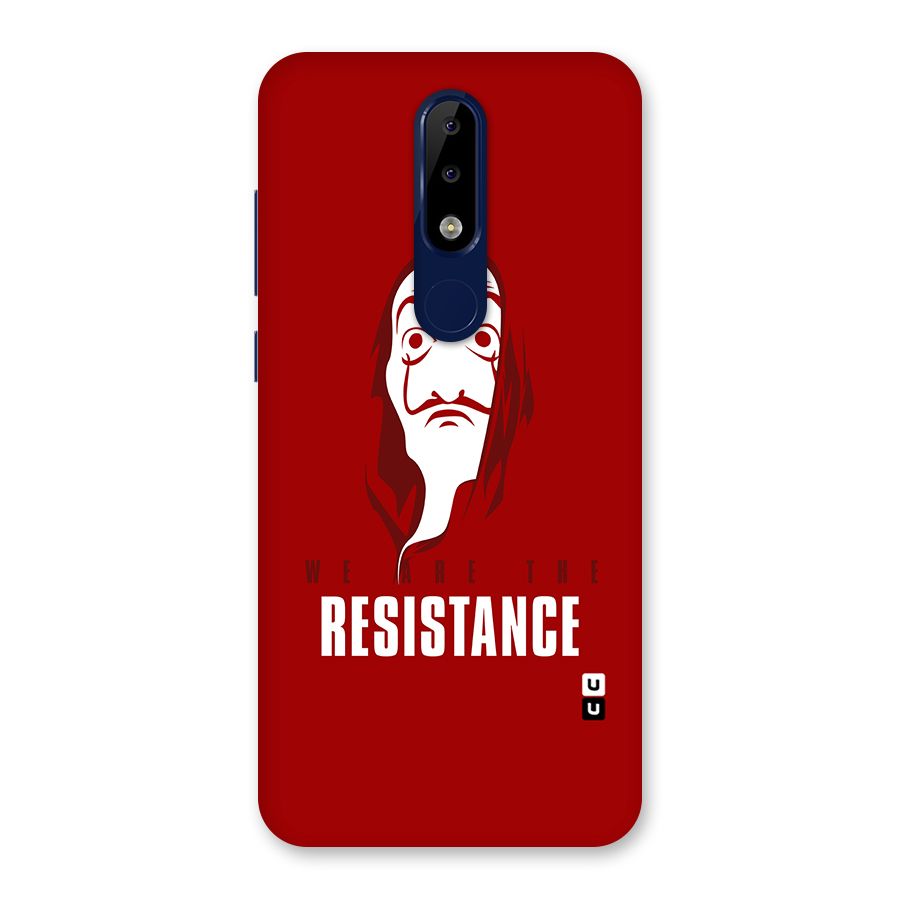 We Are Resistance Back Case for Nokia 5.1 Plus