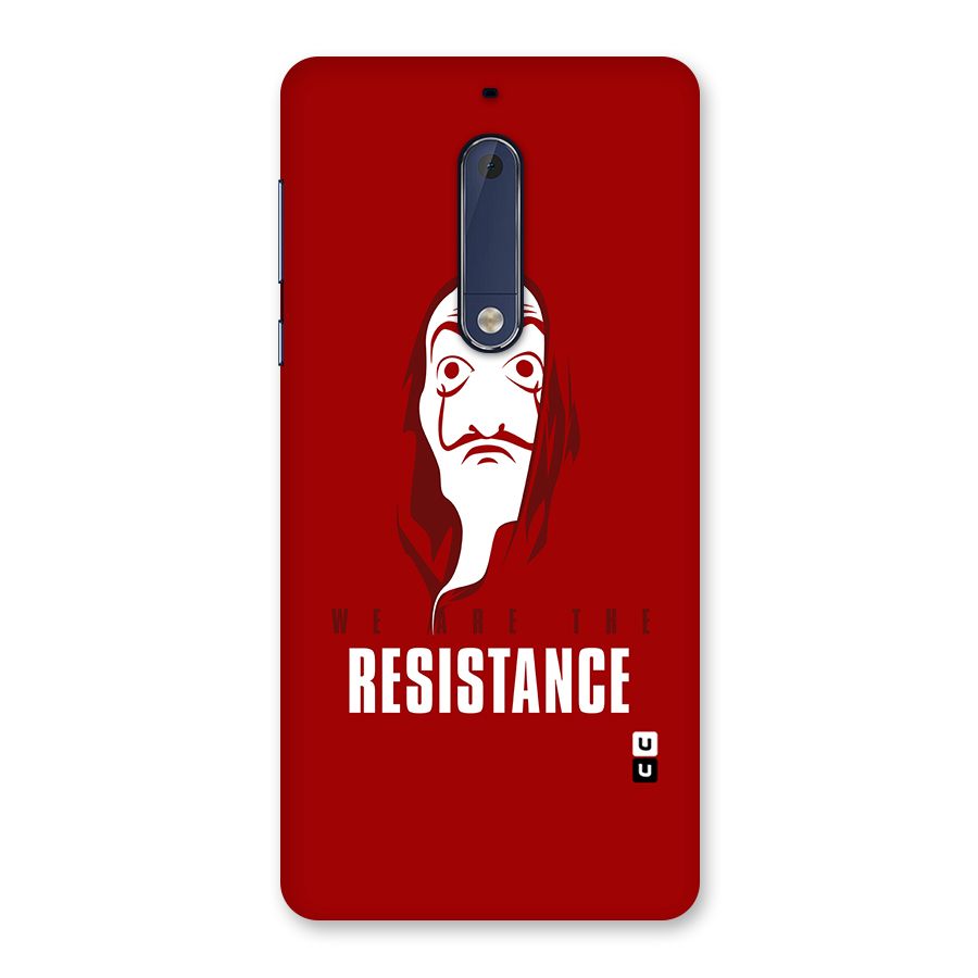 We Are Resistance Back Case for Nokia 5