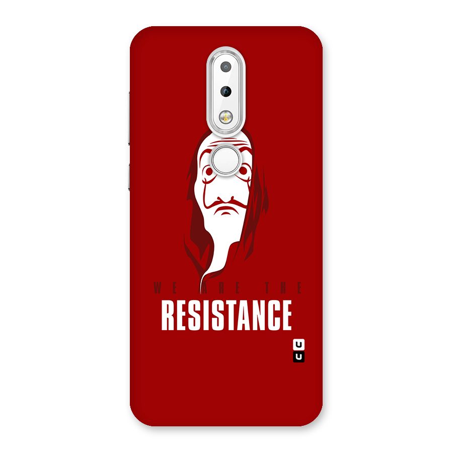 We Are Resistance Back Case for Nokia 6.1 Plus