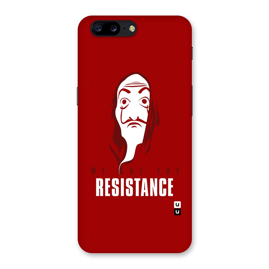 We Are Resistance Back Case for OnePlus 5