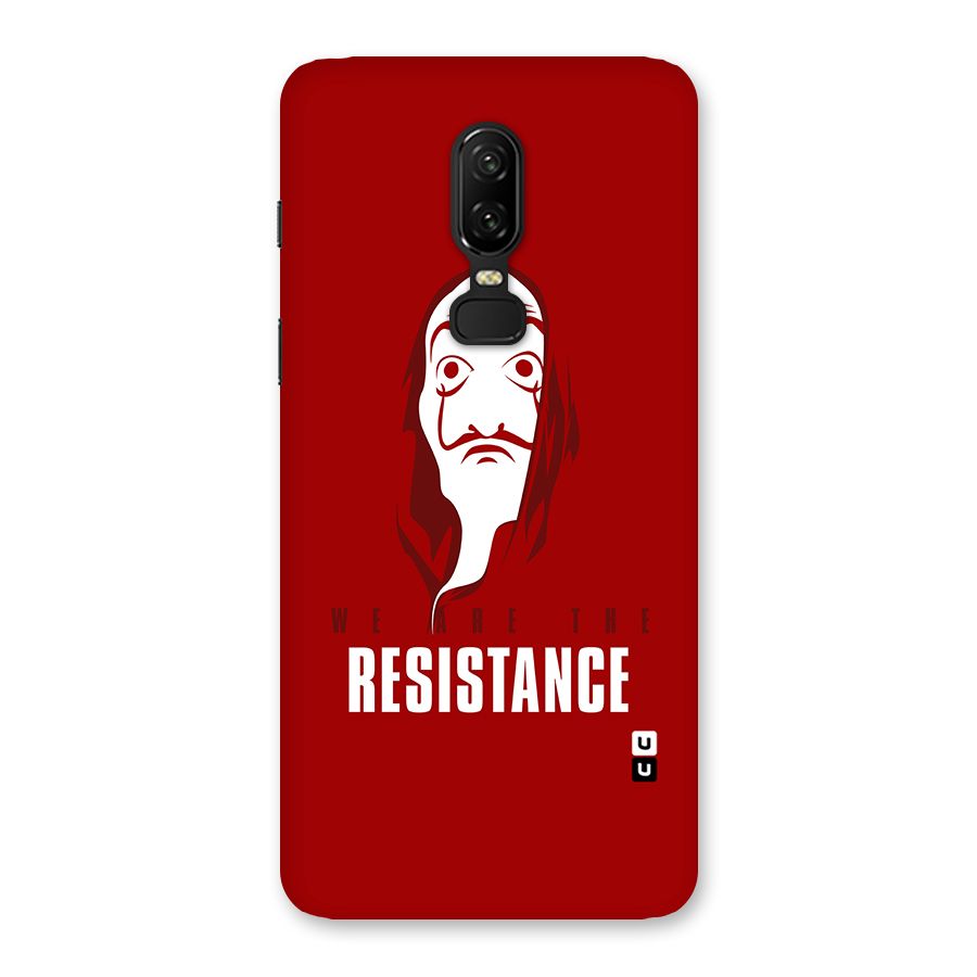 We Are Resistance Back Case for OnePlus 6