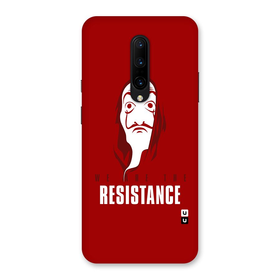 We Are Resistance Back Case for OnePlus 7 Pro