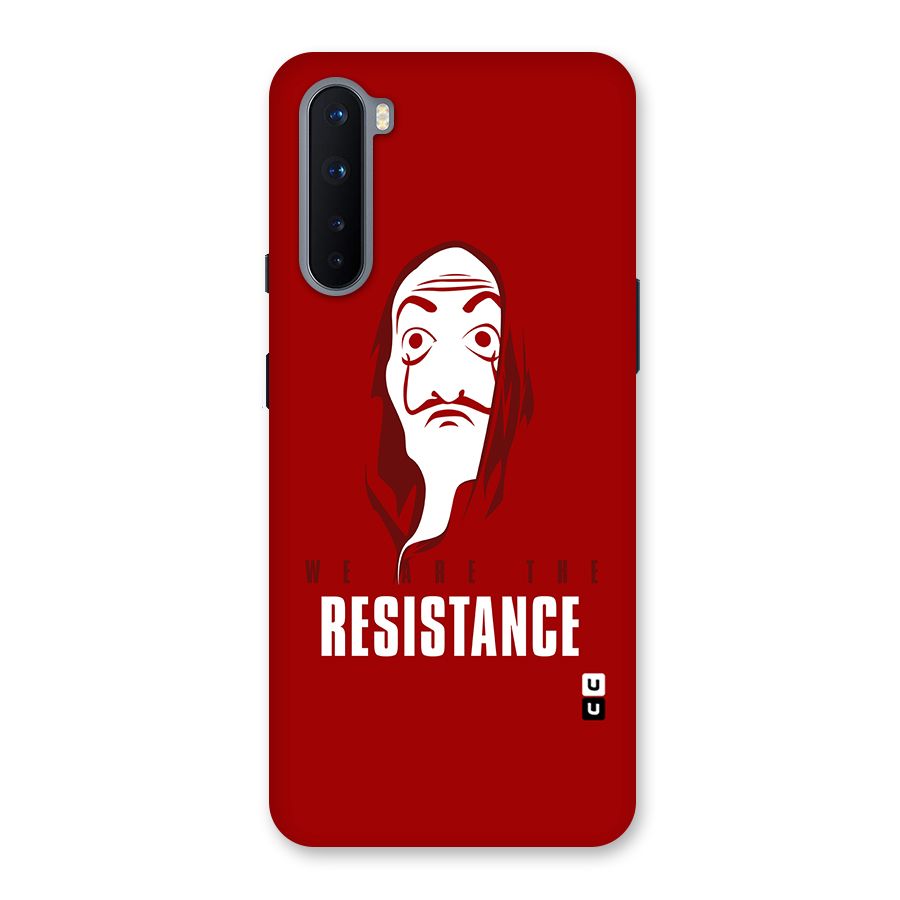 We Are Resistance Back Case for OnePlus Nord