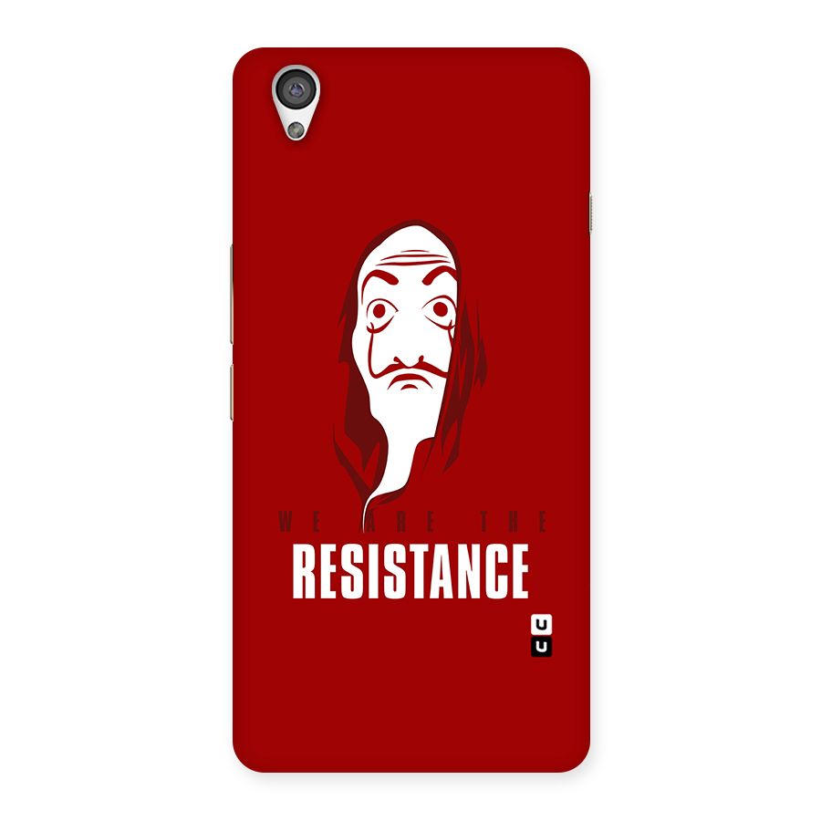 We Are Resistance Back Case for OnePlus X