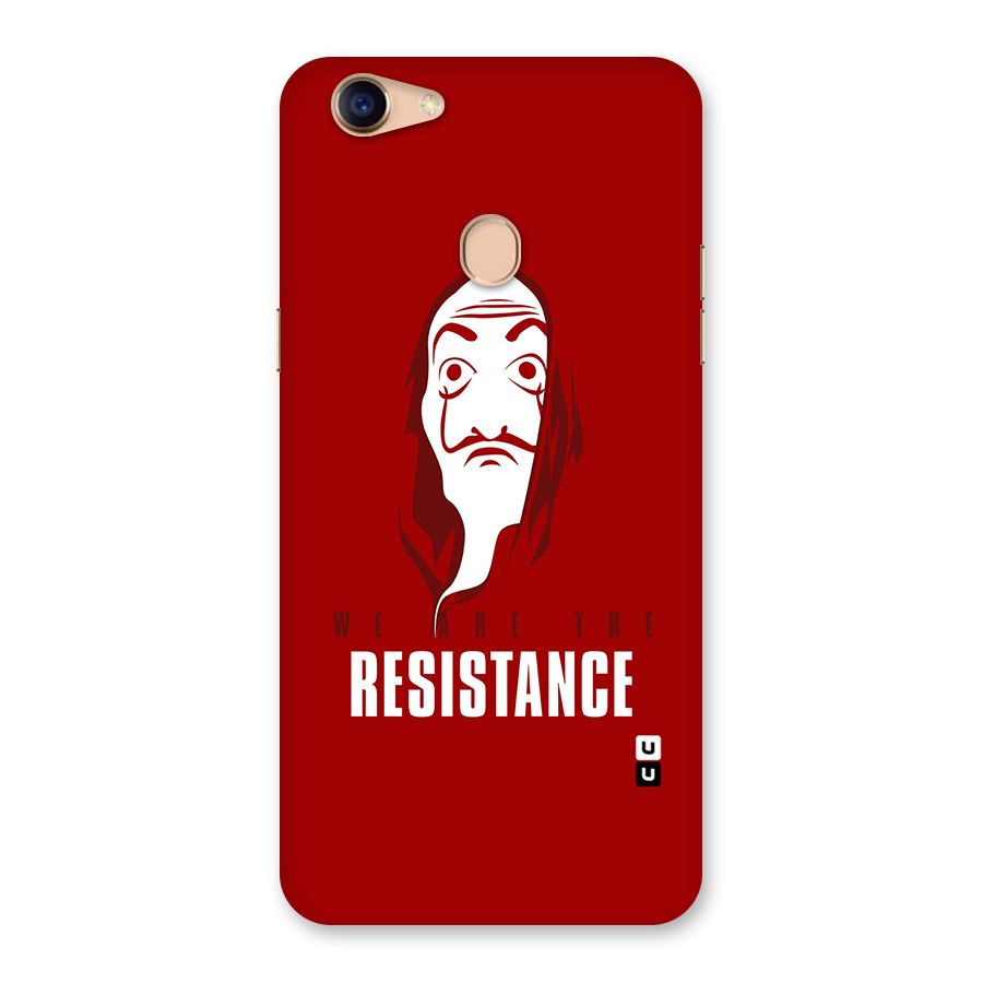 We Are Resistance Back Case for Oppo F5 Youth