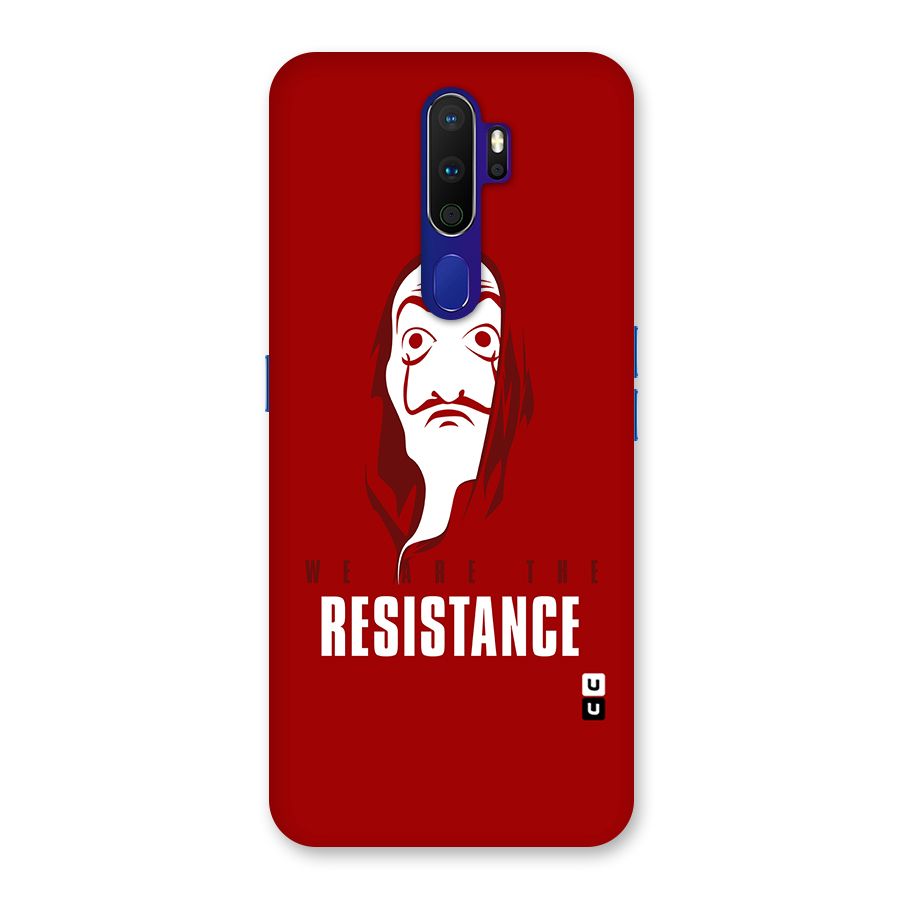 We Are Resistance Back Case for Oppo A9 (2020)