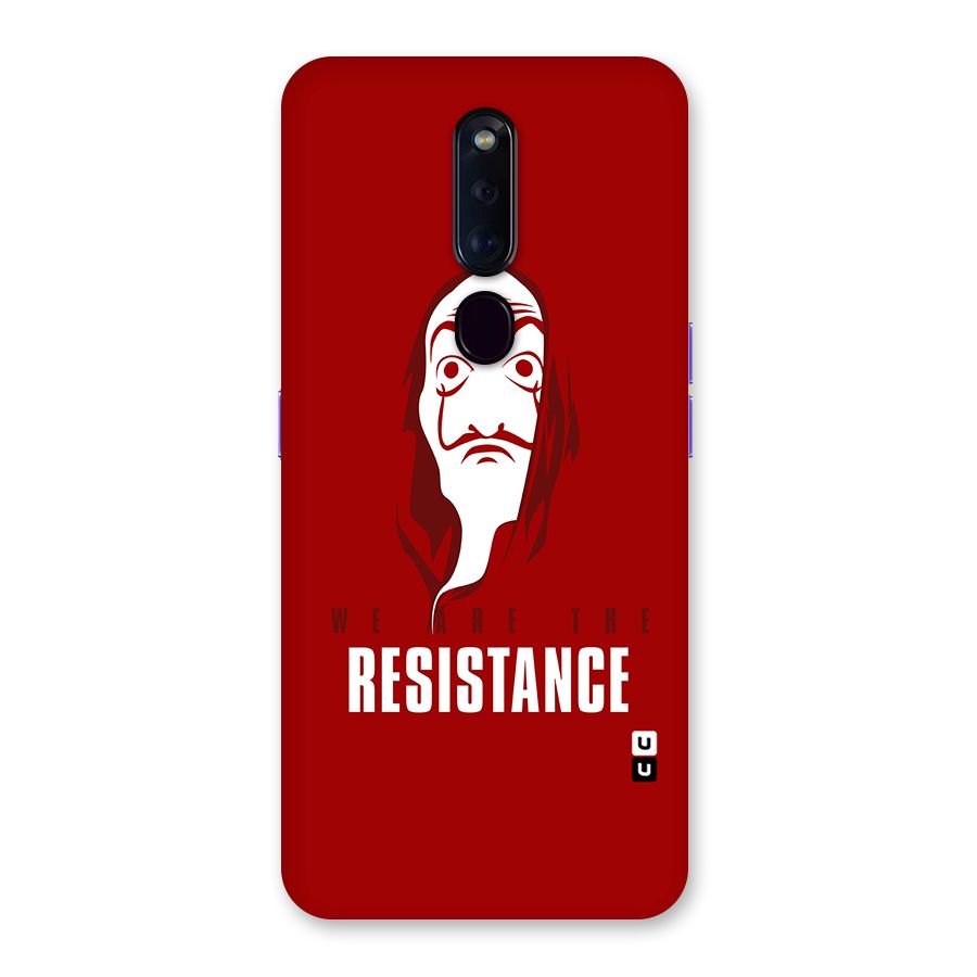 We Are Resistance Back Case for Oppo F11 Pro