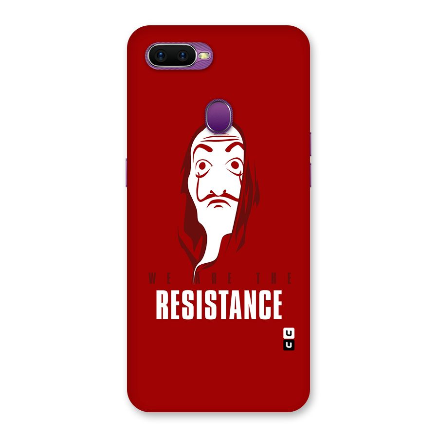 We Are Resistance Back Case for Oppo F9