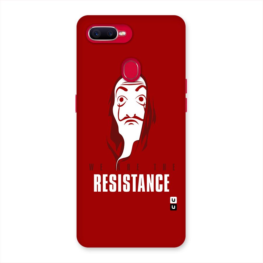 We Are Resistance Back Case for Oppo F9 Pro
