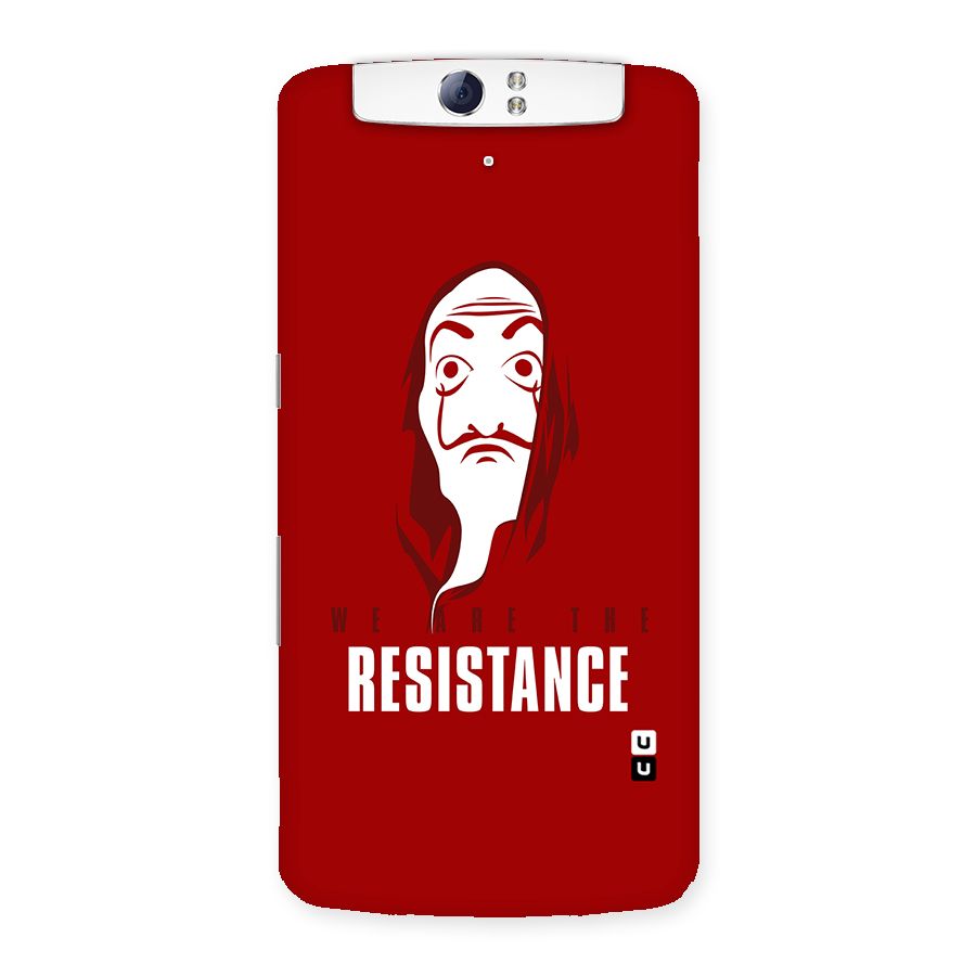 We Are Resistance Back Case for Oppo N1
