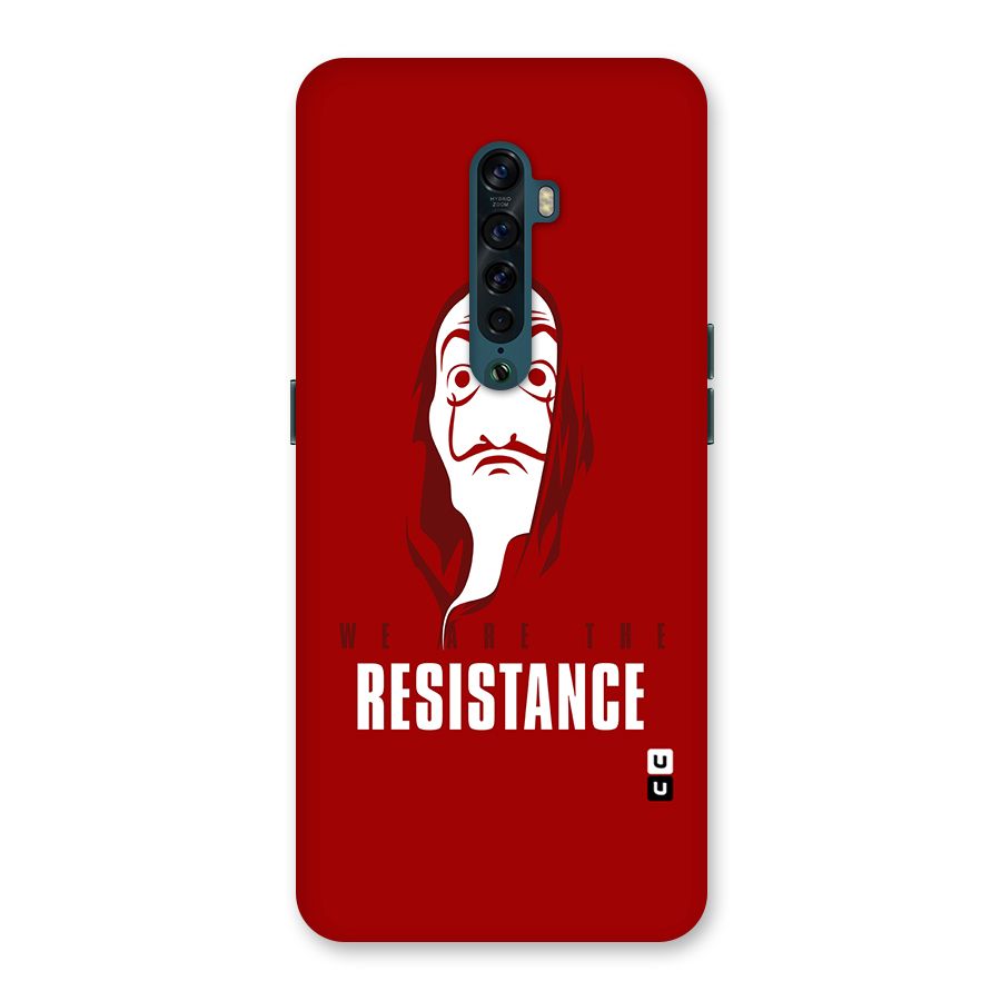 We Are Resistance Back Case for Oppo Reno2