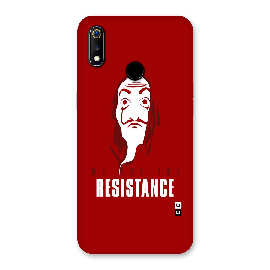 We Are Resistance Back Case for Realme 3