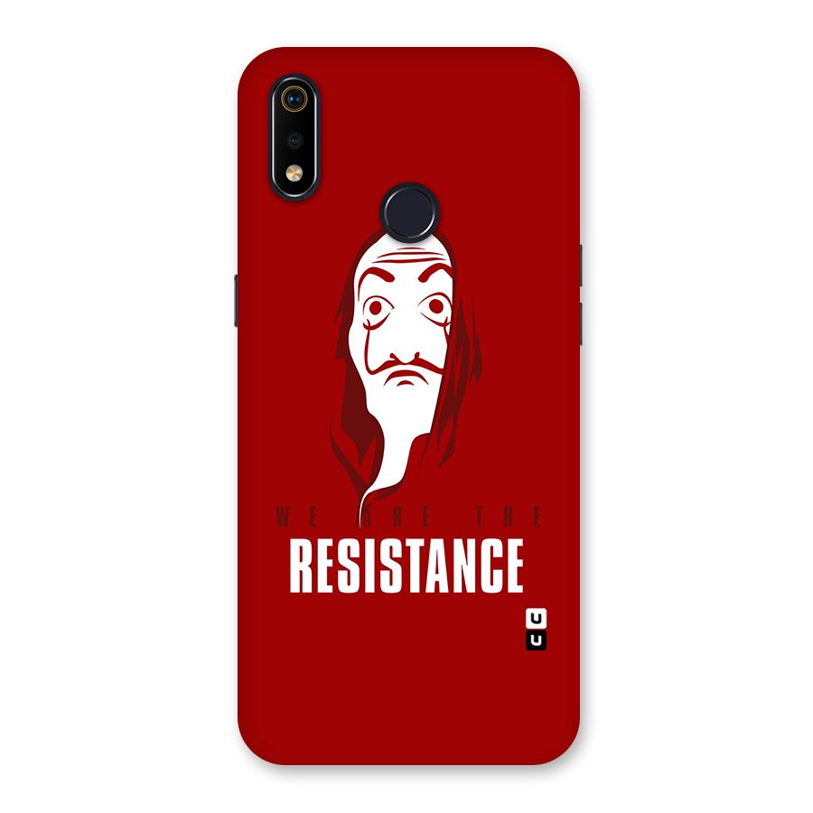 We Are Resistance Back Case for Realme 3i