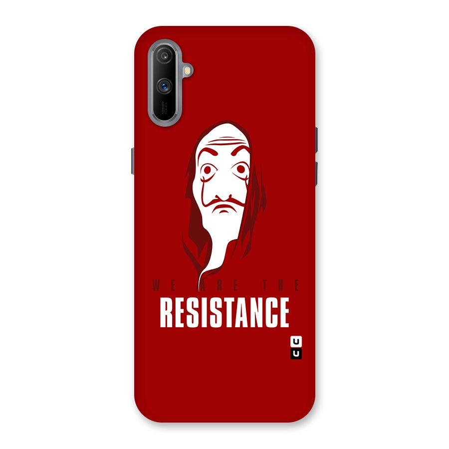We Are Resistance Back Case for Realme C3