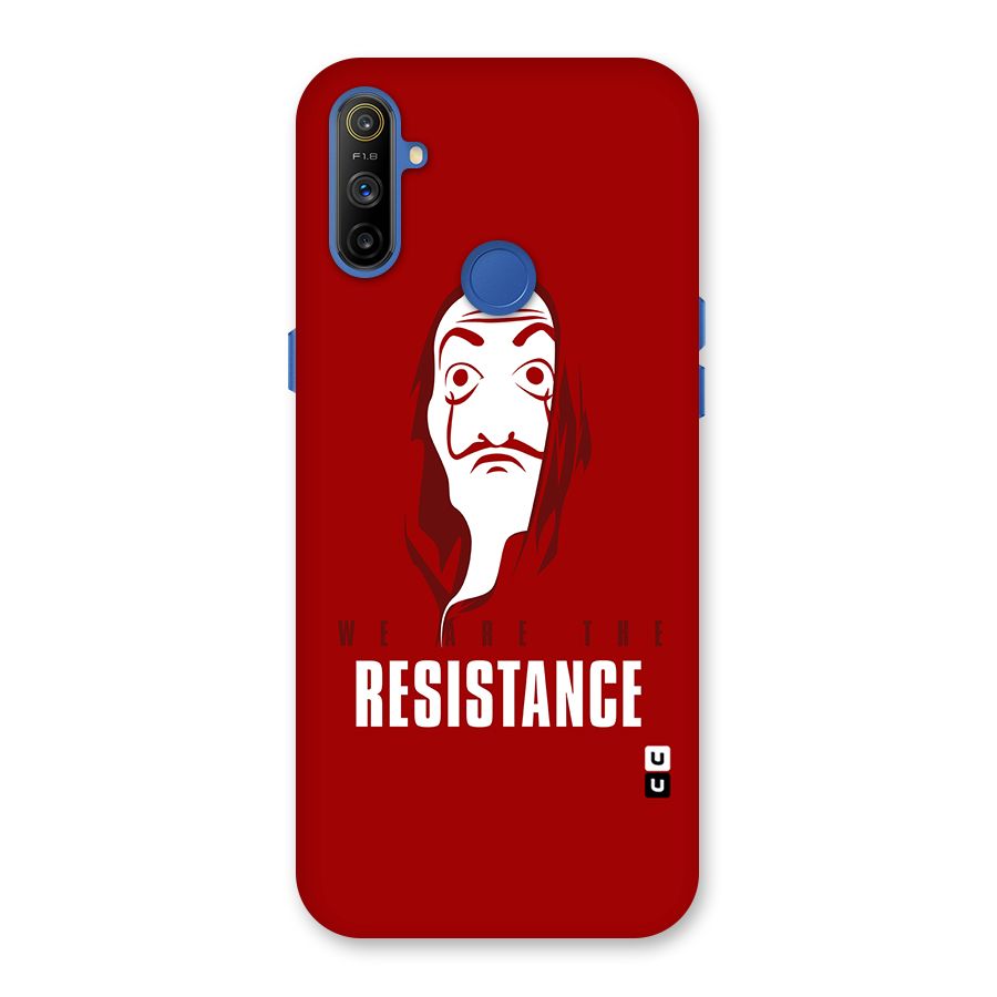 We Are Resistance Back Case for Realme Narzo 10A