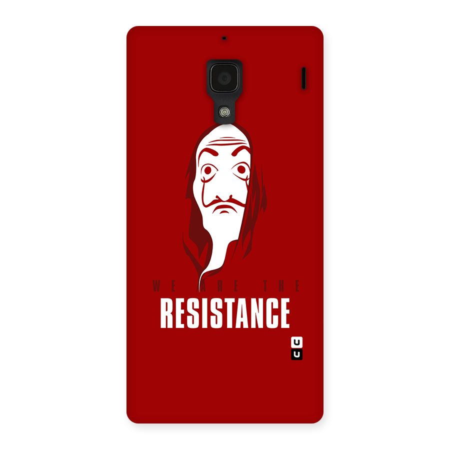 We Are Resistance Back Case for Redmi 1S