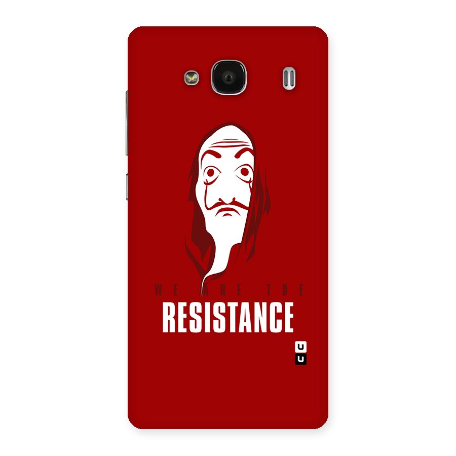 We Are Resistance Back Case for Redmi 2