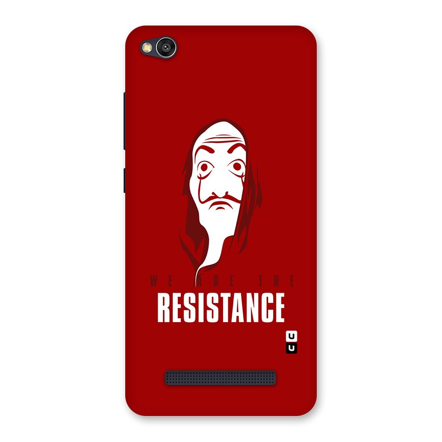 We Are Resistance Back Case for Redmi 4A
