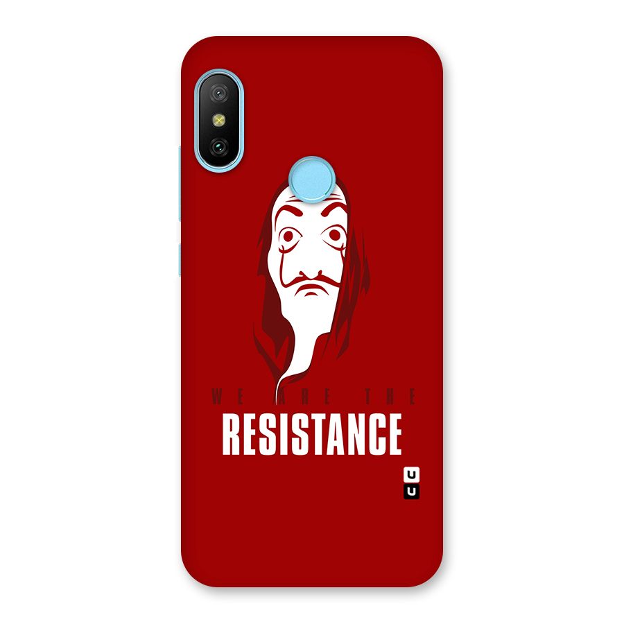 We Are Resistance Back Case for Redmi 6 Pro