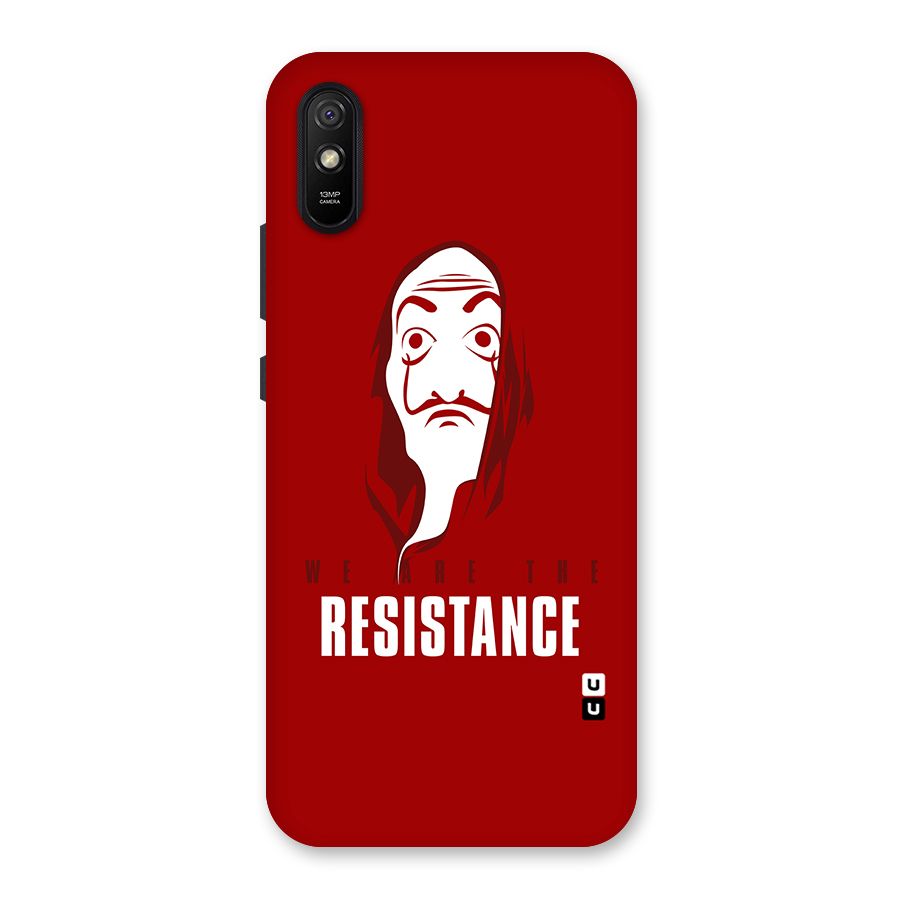 We Are Resistance Back Case for Redmi 9A