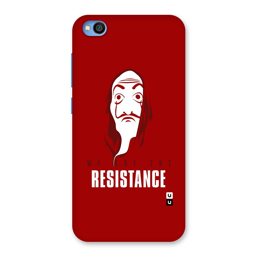 We Are Resistance Back Case for Redmi Go