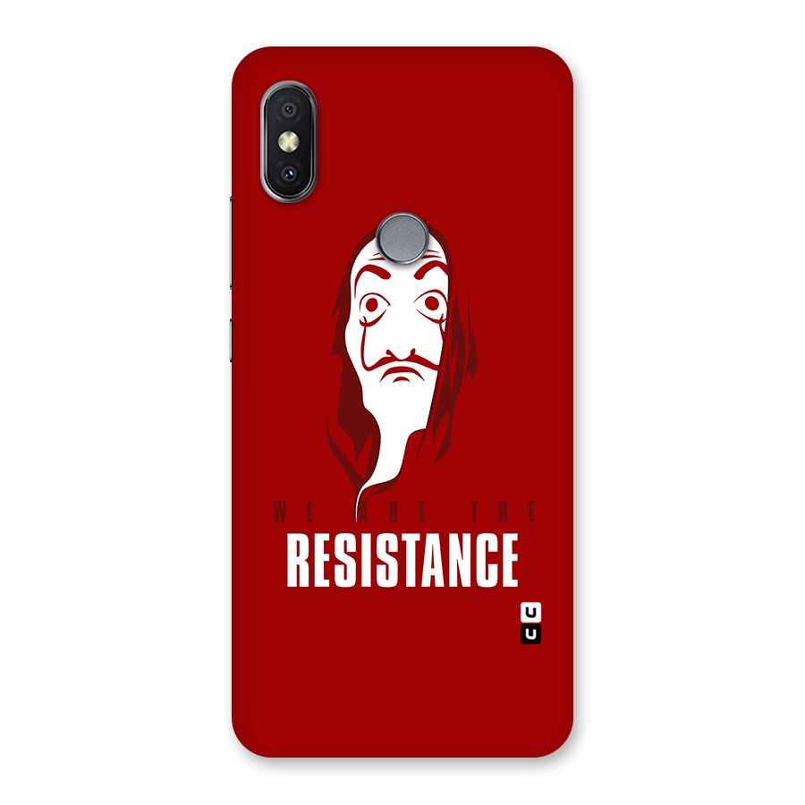 We Are Resistance Back Case for Redmi Y2