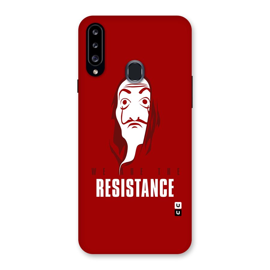 We Are Resistance Back Case for Samsung Galaxy A20s