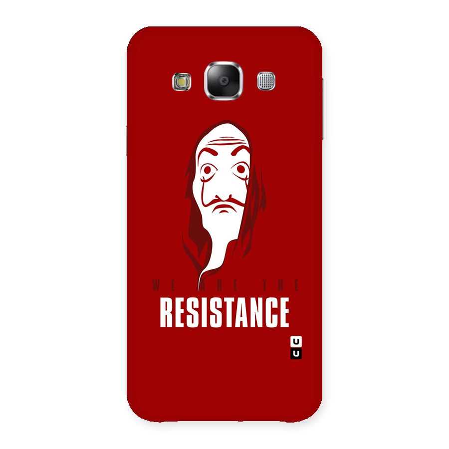 We Are Resistance Back Case for Samsung Galaxy E5