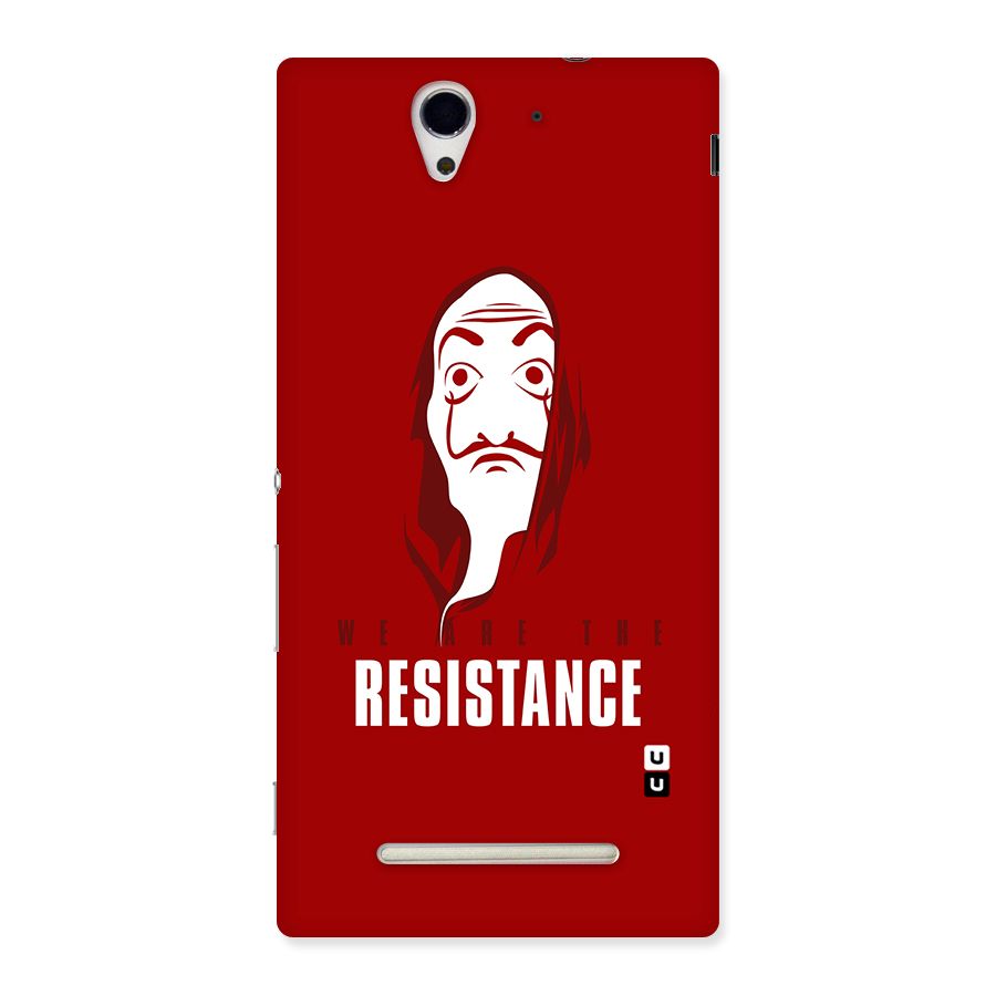 We Are Resistance Back Case for Sony Xperia C3