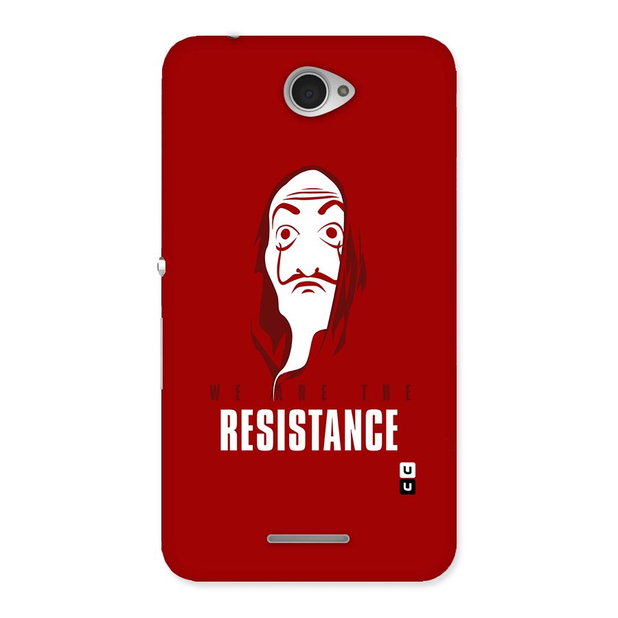 We Are Resistance Back Case for Sony Xperia E4
