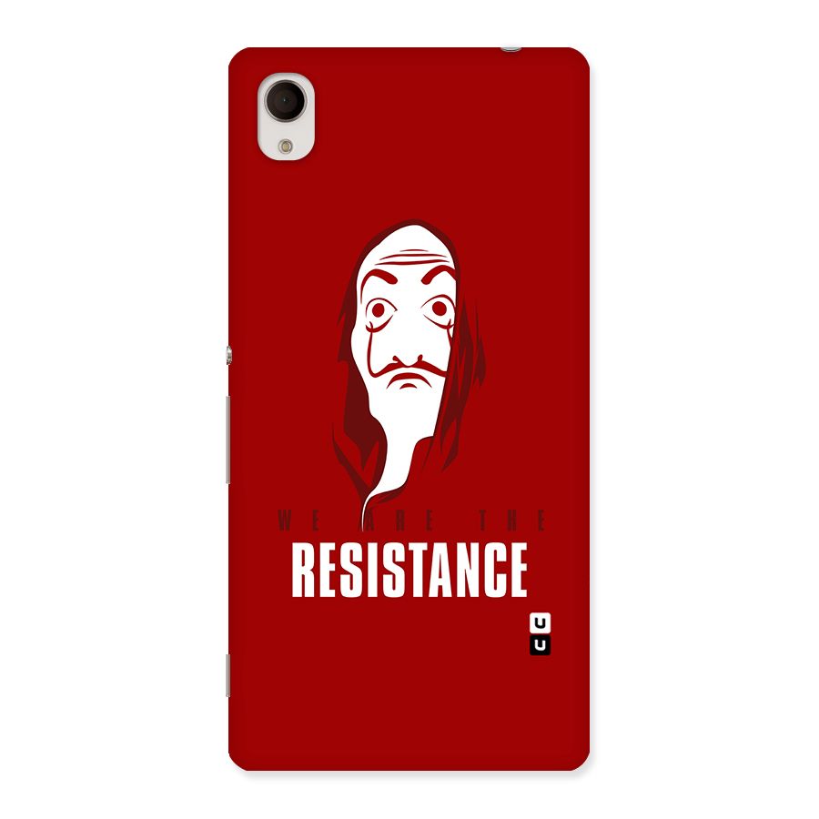We Are Resistance Back Case for Sony Xperia M4