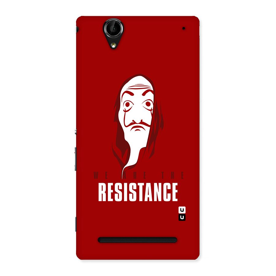 We Are Resistance Back Case for Sony Xperia T2