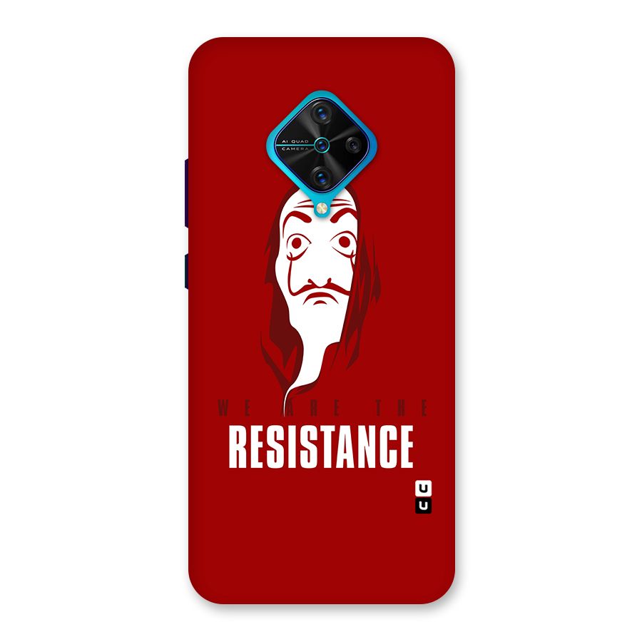 We Are Resistance Back Case for Vivo S1 Pro