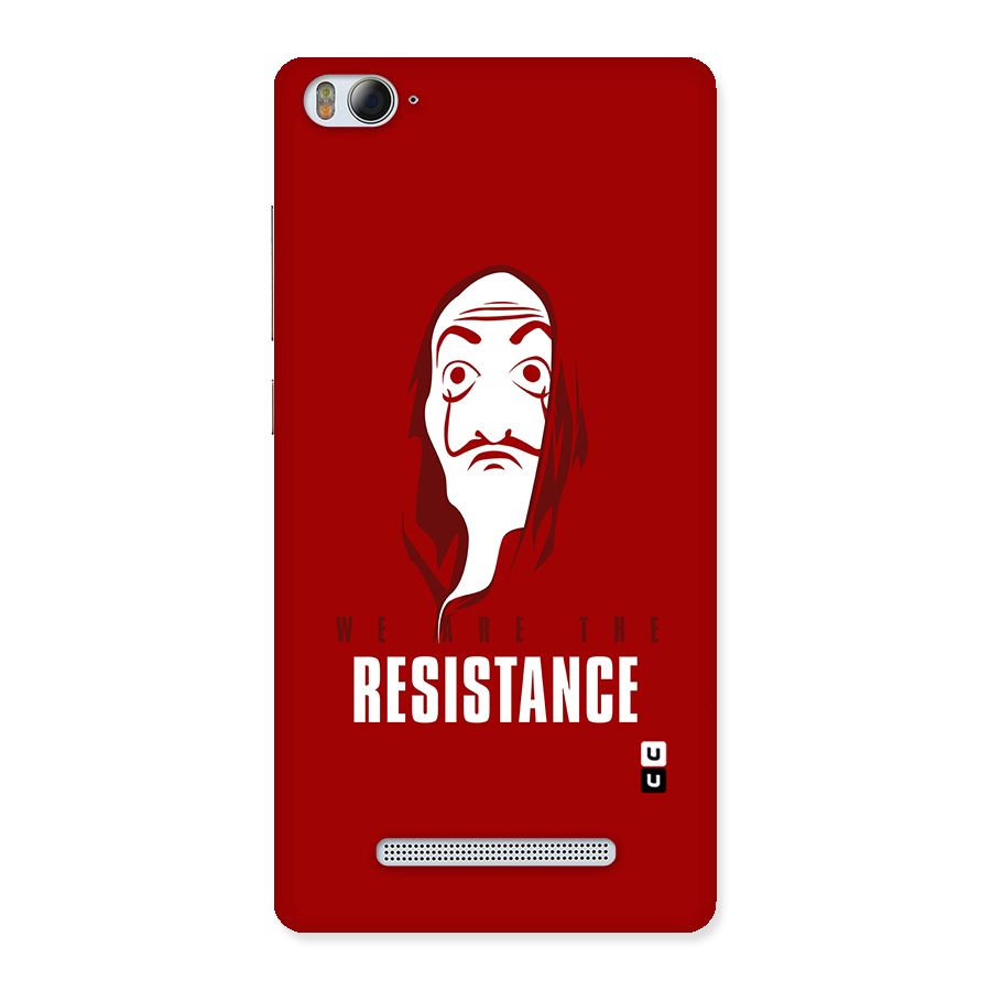 We Are Resistance Back Case for Xiaomi Mi4i
