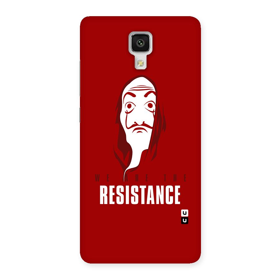 We Are Resistance Back Case for Xiaomi Mi 4
