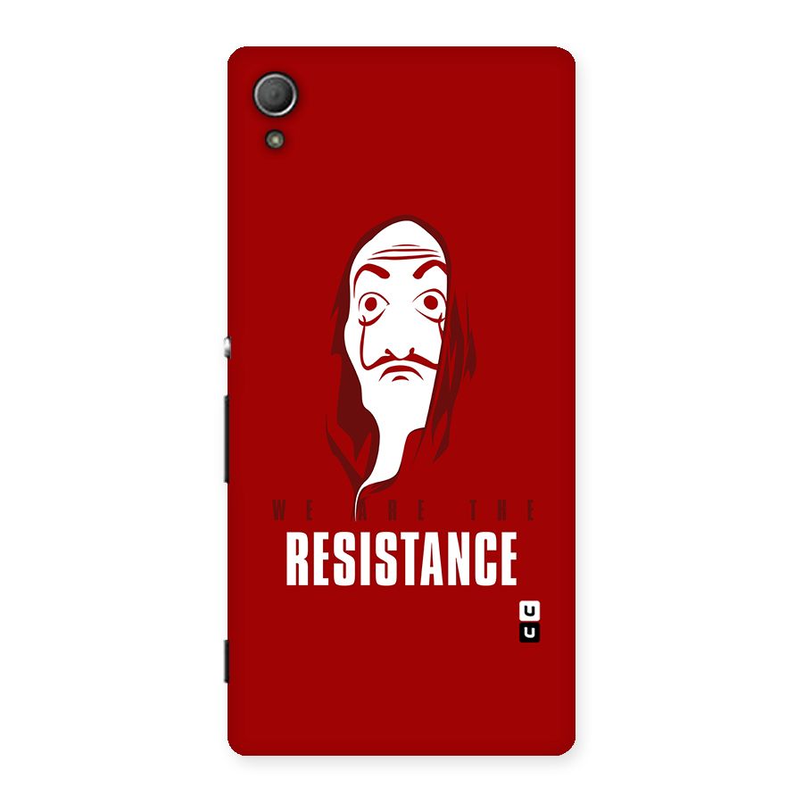 We Are Resistance Back Case for Xperia Z3 Plus