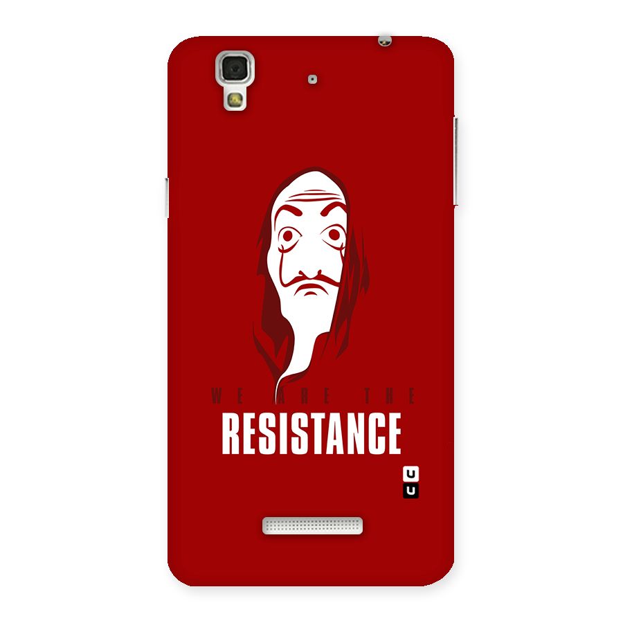 We Are Resistance Back Case for Yu Yureka