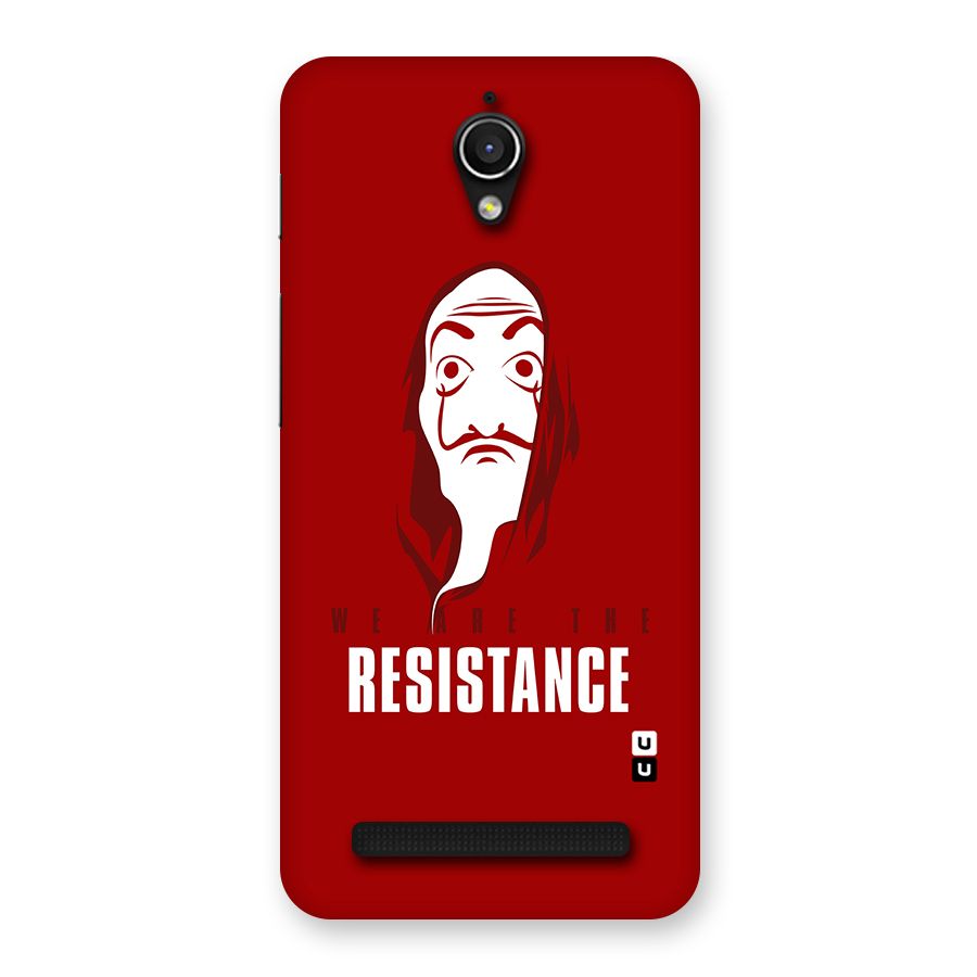 We Are Resistance Back Case for Zenfone Go