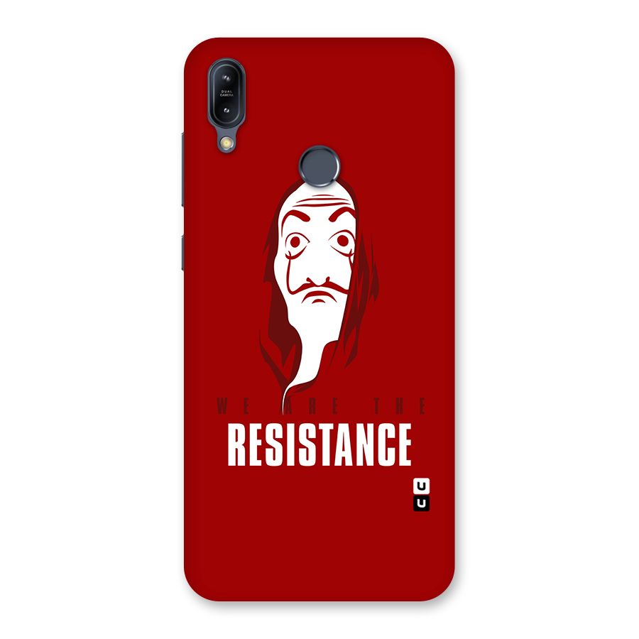 We Are Resistance Back Case for Zenfone Max M2