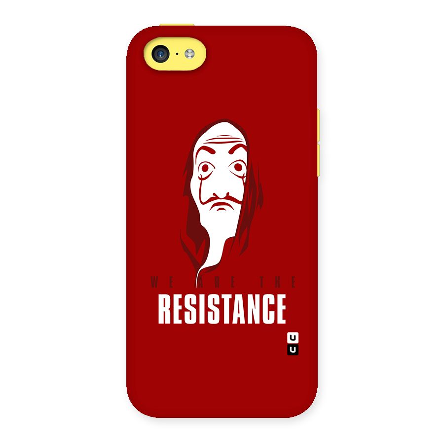 We Are Resistance Back Case for iPhone 5C