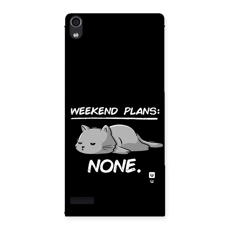 Weekend Plans None Back Case for Ascend P6