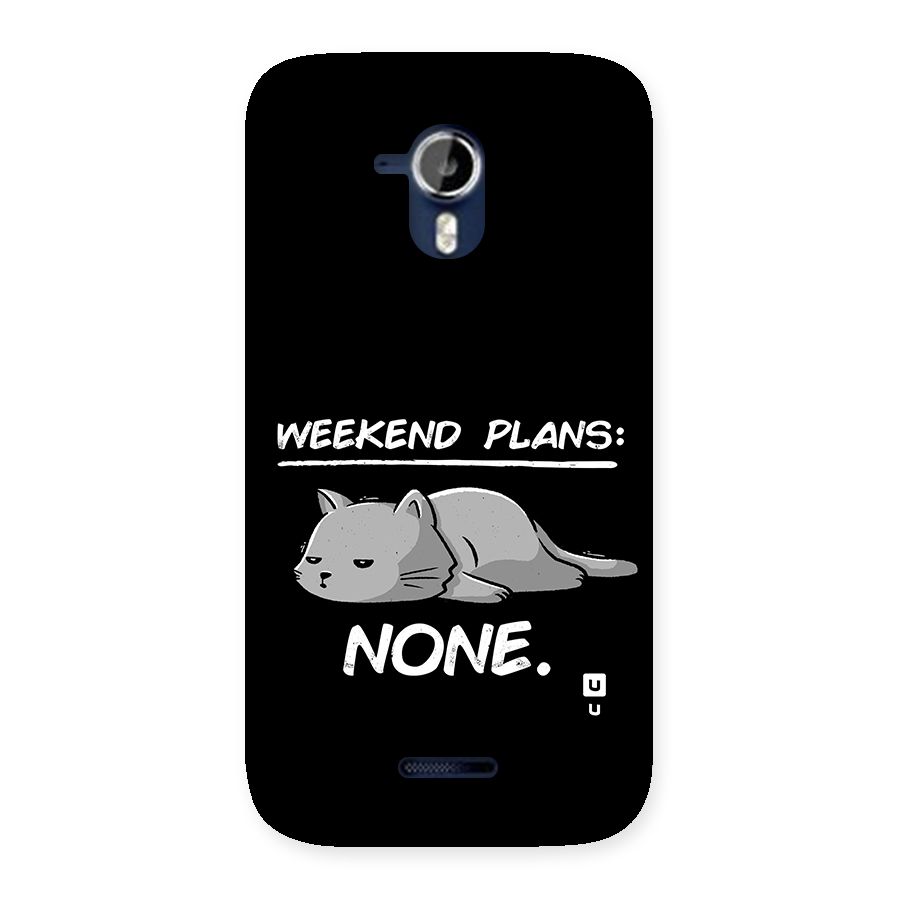 Weekend Plans None Back Case for Canvas Magnus A117