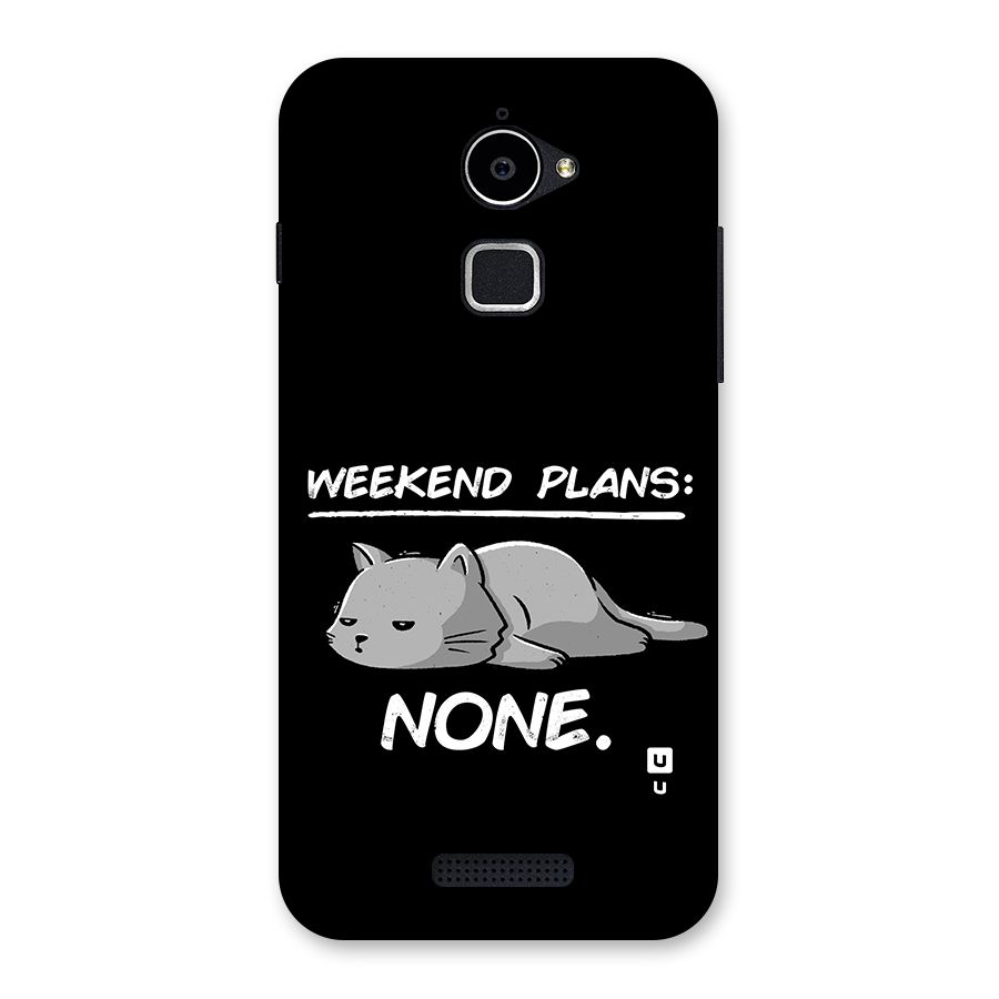 Weekend Plans None Back Case for Coolpad Note 3 Lite