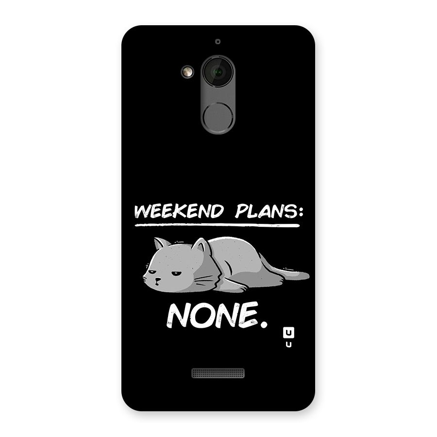 Weekend Plans None Back Case for Coolpad Note 5