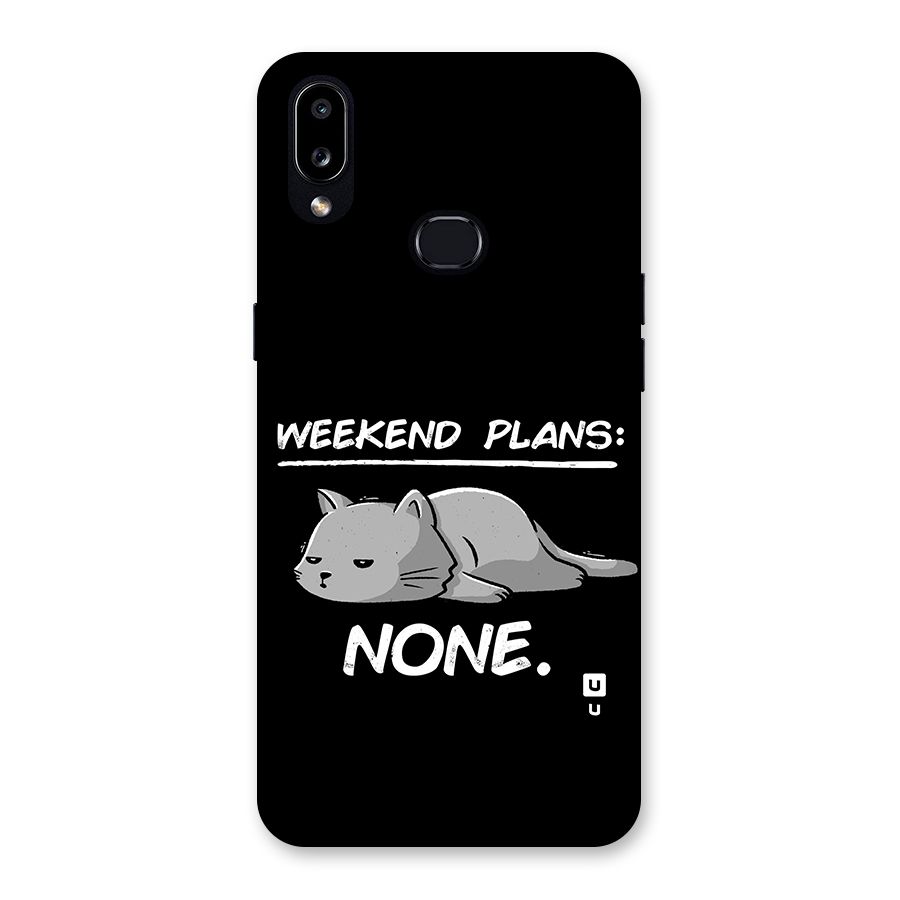 Weekend Plans None Back Case for Galaxy A10s