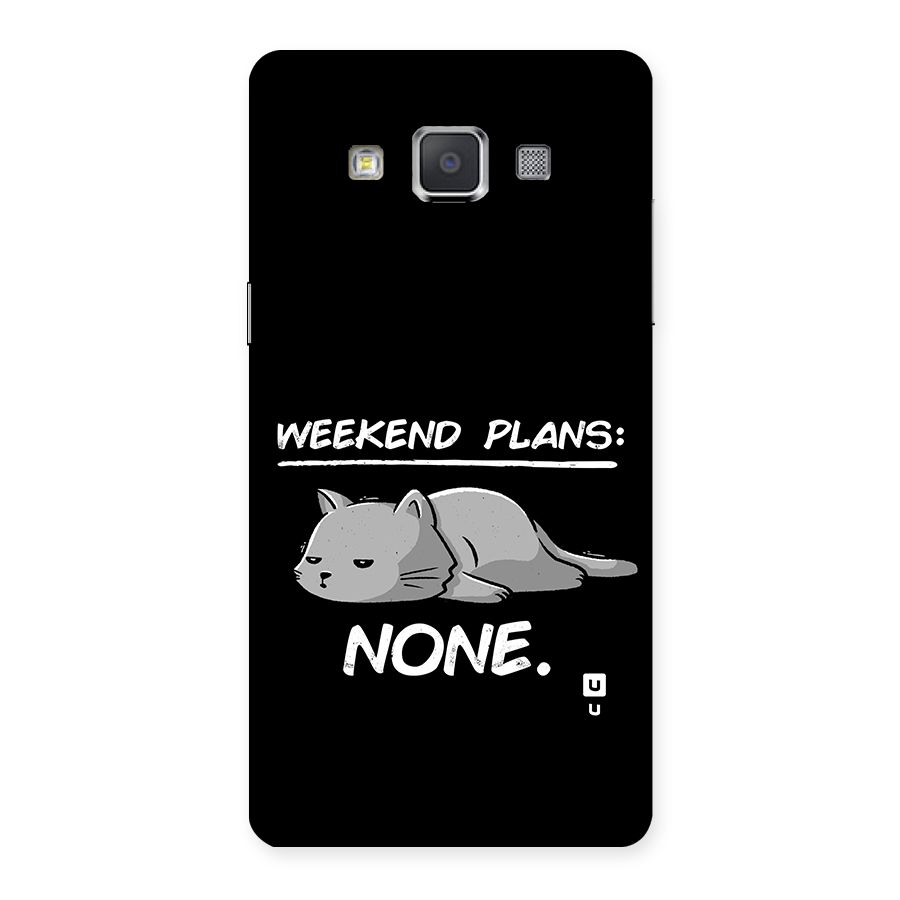 Weekend Plans None Back Case for Galaxy Grand 3