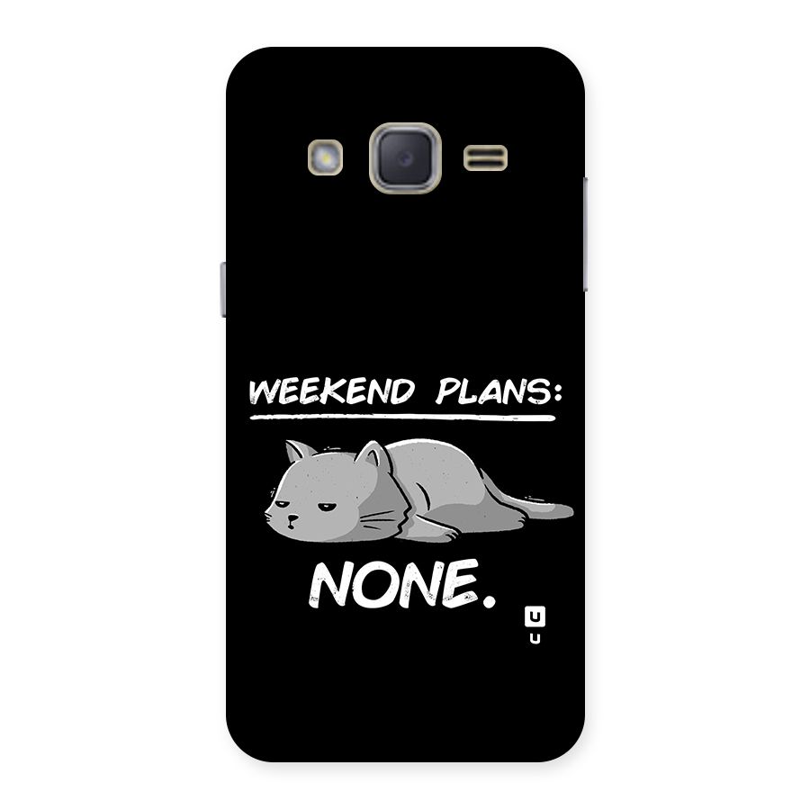 Weekend Plans None Back Case for Galaxy J2