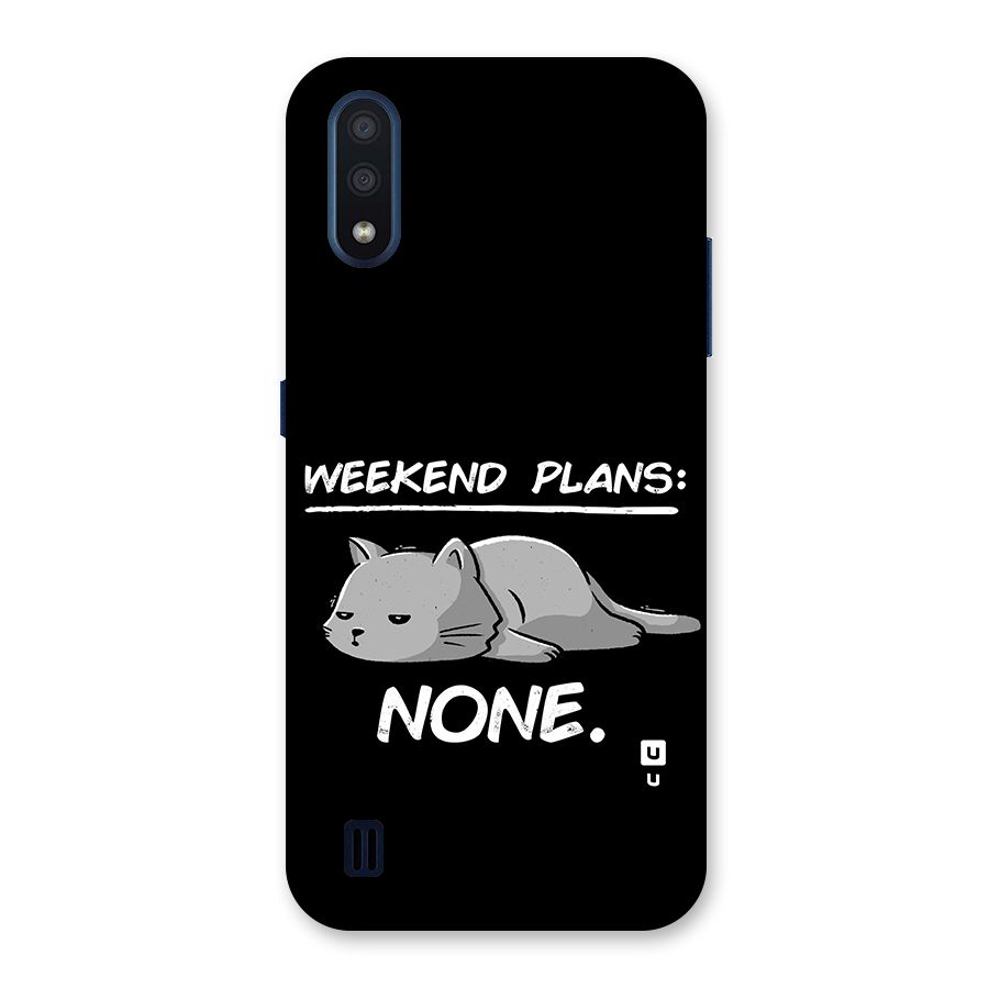 Weekend Plans None Back Case for Galaxy M01